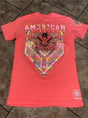 American Fighter Coral Short-Sleeve Graphic Tee